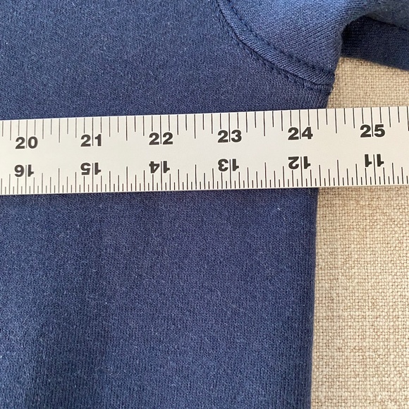 Fruit of the Loom IU logo applique oversized sweatshirt navy - XL - Picture 6 of 9